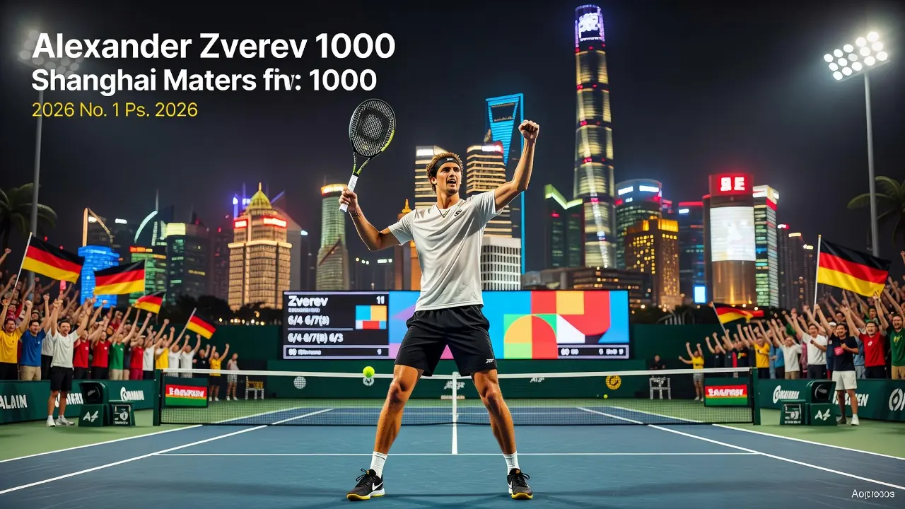 Zverev avança em Xangai e se aproxima do topo do ranking
