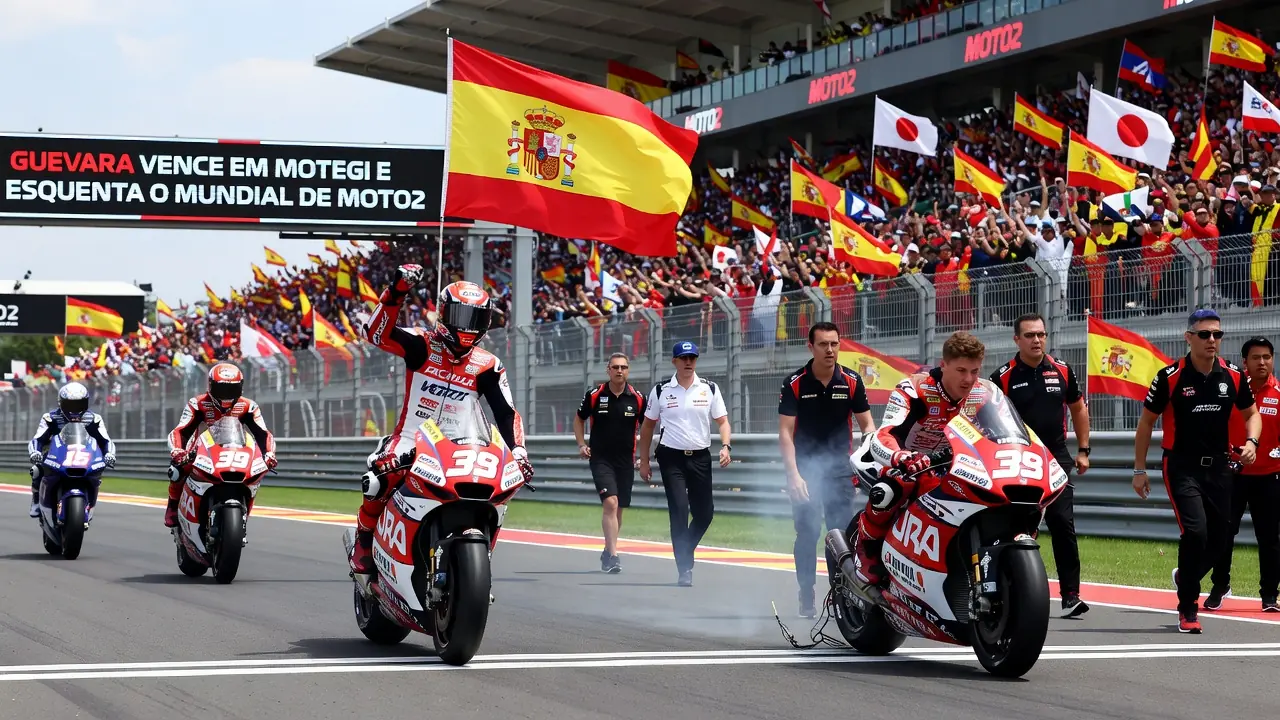 Guevara Vence em Motegi e Esquenta o Mundial de Moto2
