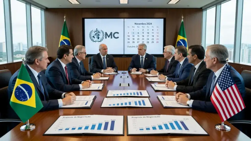 Brasil e EUA Criam Grupo de Trabalho para Discutir Fim do Tarifaço